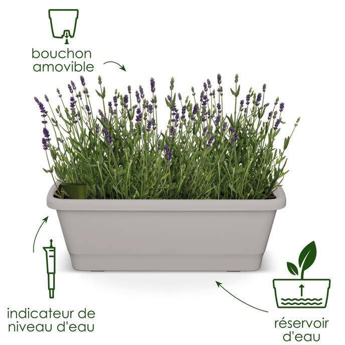 noa balconnière xl terre cuite